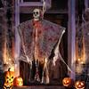 Halloween Hanging Ghost Statue Outdoor Decorative Flying Skull Hanging Ghost Props