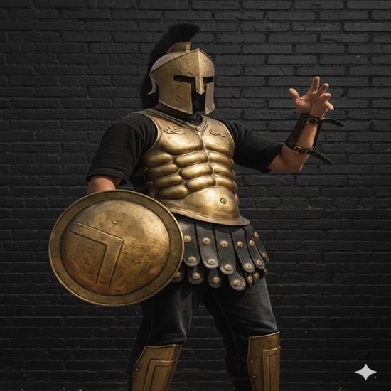King Leonidas Spartan Armor Set  300 Movie Greek Costume