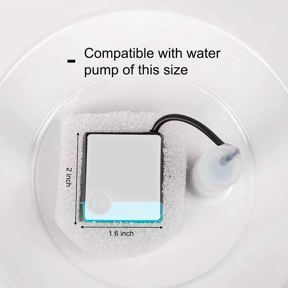 Water Dispenser Sponge Filters Household Portable Foam Filters Compatible For Pet Fountain Dispenser