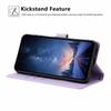 Для Samsung Galaxy A37 5G Чехол-подставка с узором "Дерево и кошка", кошелек из ПУ-кожи, защитная крышка для телефона с ремешком на запястье