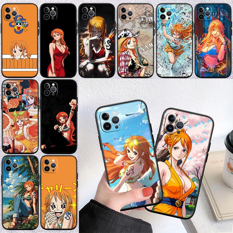 One Piece Nami New High-End Shell Phone Case for Redmi Note 13 14 Pro+ Plus A3 A3X 13X 13C 13R 14S 14C 14R