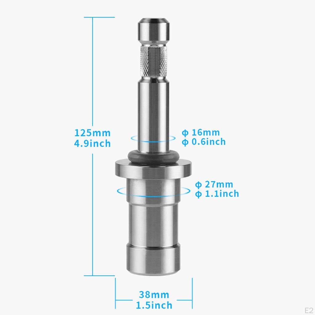 Адаптер для фотостойки, штатив для камеры, прочный штыревой штуцер 1,1–0,6 дюйма для шаровой головки