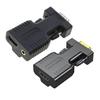 HDMIcompatible Female To VGA Male Converters 3.5mm Cable Adapter 1080PFHD Video Output for PC Laptop TV Monitors