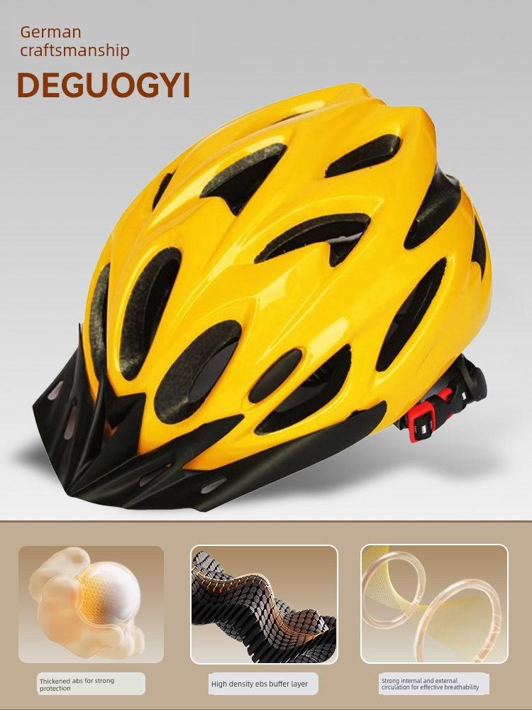 Yu Zhaolin Bicycle Helmet Men's Mountain Bike Road Bike Balance Bike Bicycle Safety Helmet Women's Cycling Equipment