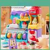 Children Play Ice Cream Maker Toy With Colorful Clay For Creative Fun And Parent Child Interaction