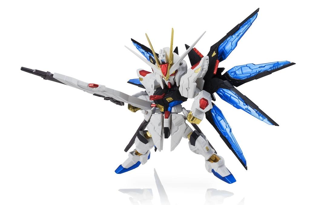 TAMASHII NATIONS Nex Edge Style Mobile Suit Gundam SEED DESTINY Strike Freedom Gundam 80 мм окрашенная подвижная фигурка [MS UNIT] (RECOLOR Версия.) Прибл.