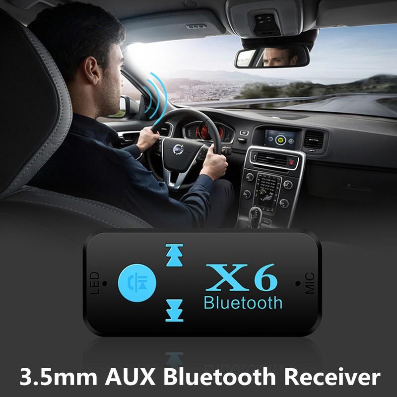 Универсальный беспроводной Bluetooth 3,5 мм AUX аудио стерео музыкальный домашний автомобильный ресивер-адаптер