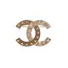 Chanel Брошь золотистый металл Женщины