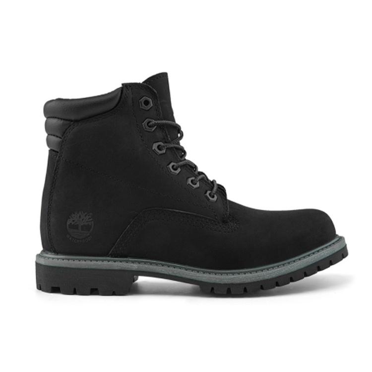 (WMNS) Женские водонепроницаемые ботинки Timberland Waterville 6-дюймовые с широкой посадкой 'Черные' A17VMW