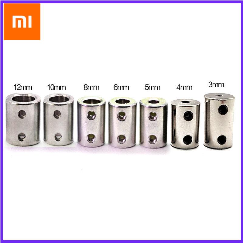Xiaomi 5 мм 6 мм 6,35 мм 8 мм 10 мм 12 мм Алюминиевая жесткая муфта вала двигателя Соединитель Разъем передачи двигателя 3D-принтер