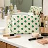 Wave Lit Makeup Bag, Large Capacity Waterproof Wash Bag, Travel Skincare Storage Bag, Women's Bag. Multiple Colors Available