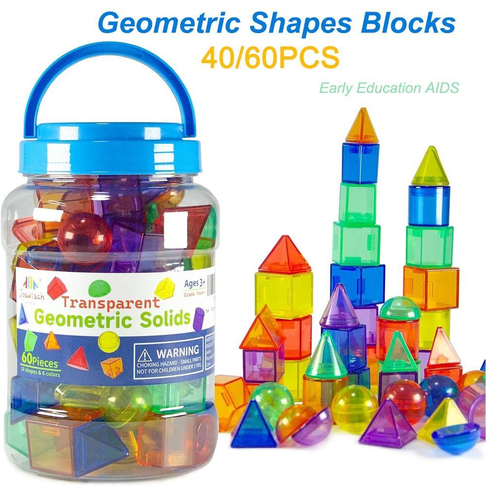 Translucent Montessori Table Toys Creative Early Education AIDS  Preschool Education
