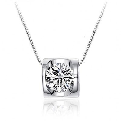 Женское ожерелье Love Promise с инкрустацией из циркона