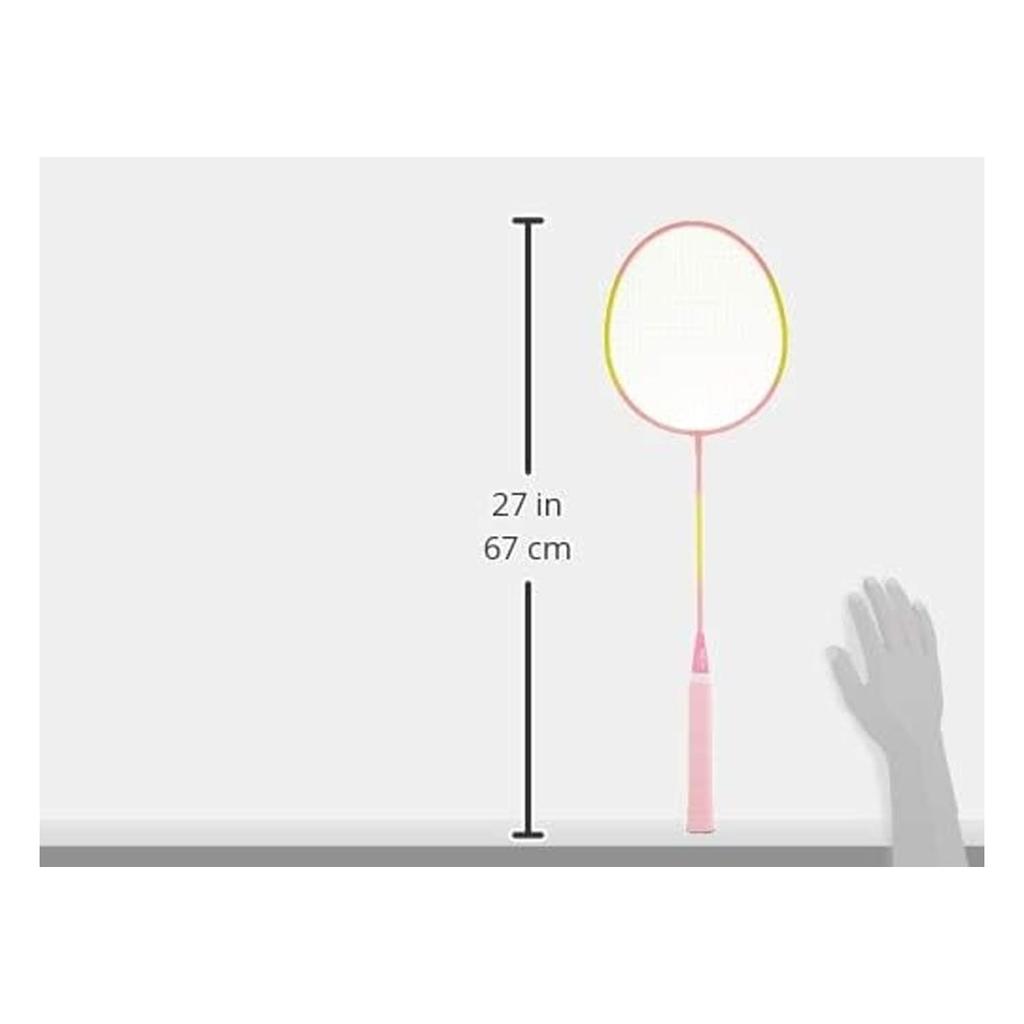 KAISER Exciting Badminton Set Racket Shuttle with Case Leisure Family Sports 205x28x660 мм 225x28x445 мм Родитель-ребенок KW-593 (большой)/Приблизительно.