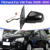 Левое электрическое зеркало заднего вида с указателем поворота для Volkswagen Polo 2006-2010