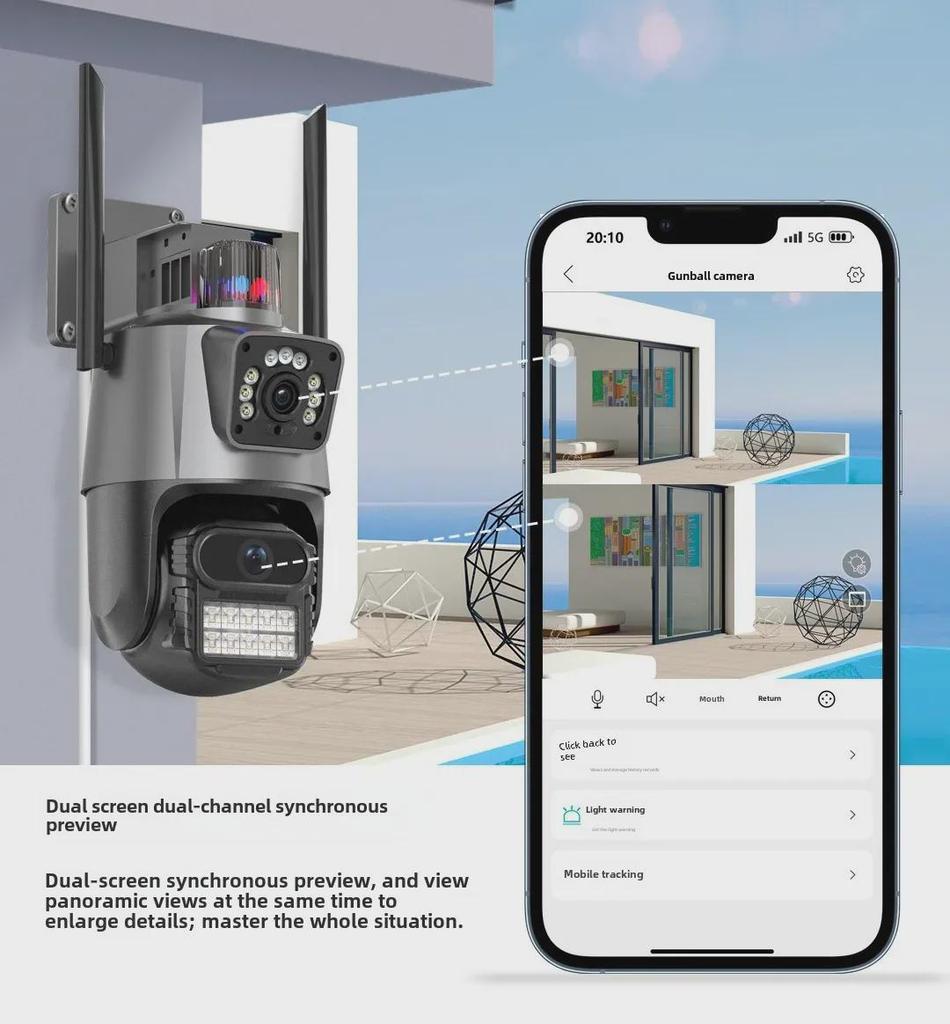 Беспроводная HD-камера Xiongmai ICSEE P11 для наружной съемки