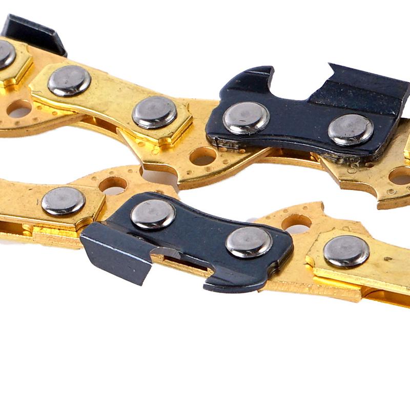 1/2/3/4/6 шт. 16-дюймовая цепная пила, лезвие для лесозаготовок, аксессуары для электропил, 59 приводных звеньев, 29 режущих звеньев, шаг 3/8 дюйма, LP, .050"