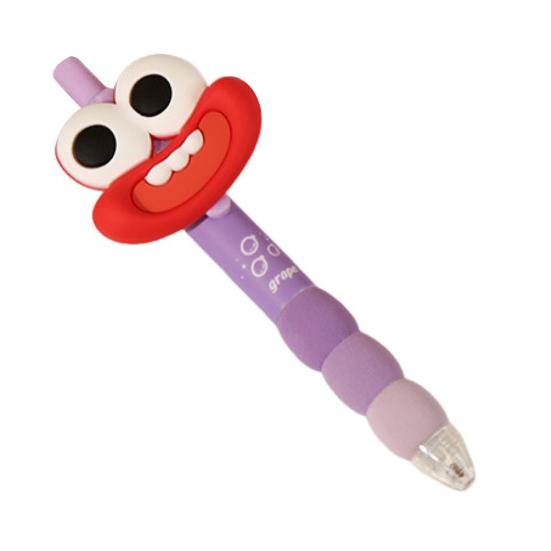 Cartoon Gel Pen Big Mouth Ballpoint Pens 0.5mm Comfort Grip Gel Pens Portable Practical Stationery Supplies for School Work