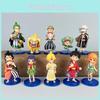 One Piece Pvc Figure Set With Collectible Characters For Anime Fans And Gift Collectors