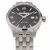 Часы Jazzmaster Auto Chrono с черным циферблатом из нержавеющей стали и сапфировым стеклом, автоматические, 42 мм, швейцарские брендовые часы H32755131 коричневые [Hamilton] мужские [Товар]