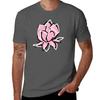 Pink Lotus T-Shirt anime figures vintage graphic tee t shirt men