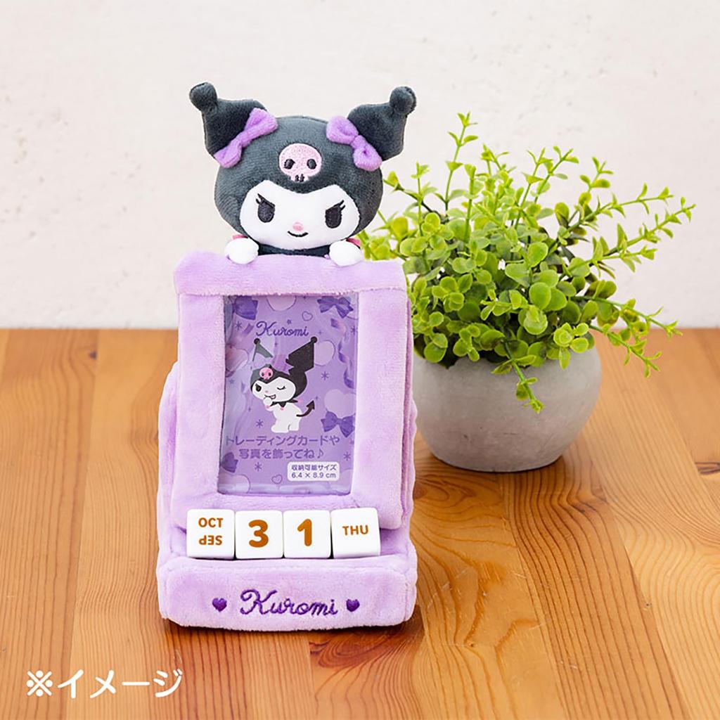 Миниатюрная плюшевая столешница Sanrio Perpetual Calendar Kuromi 454621