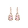 Swarovski Серьги-гвоздики Водяная капля Восьмигранная огранка Una Женские серьги 5649474
