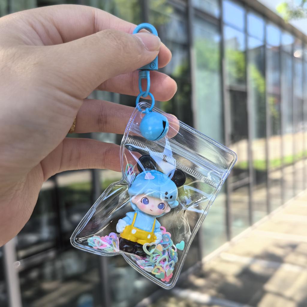 Keychain Pocket Pendant Cute Blind Box Bell Schoolbag Car Pendant