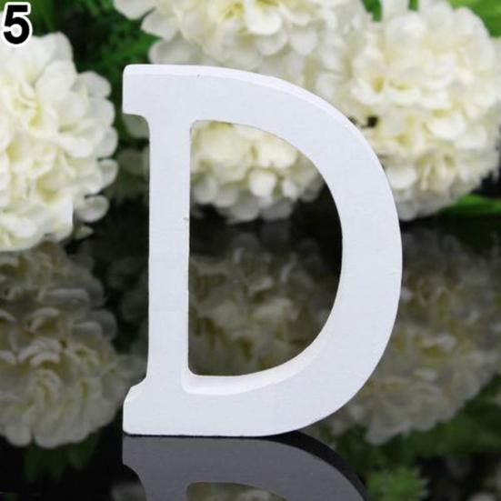 Freestanding Wood Wooden Letters Alphabet Bridal Wedding Party Home Shop Decor