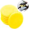 Car Round Waxing Polish Sponges High Density Foam Applicator Pads Curing and Polishing Sponges  Car Detailing Tools  Car Wash
