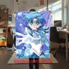 Japanese anime cute cartoon theme Sailor Moon Tsukino Usagi blanket suitable for home beds, sofa covers, office nap, outdoor warm blankets O12