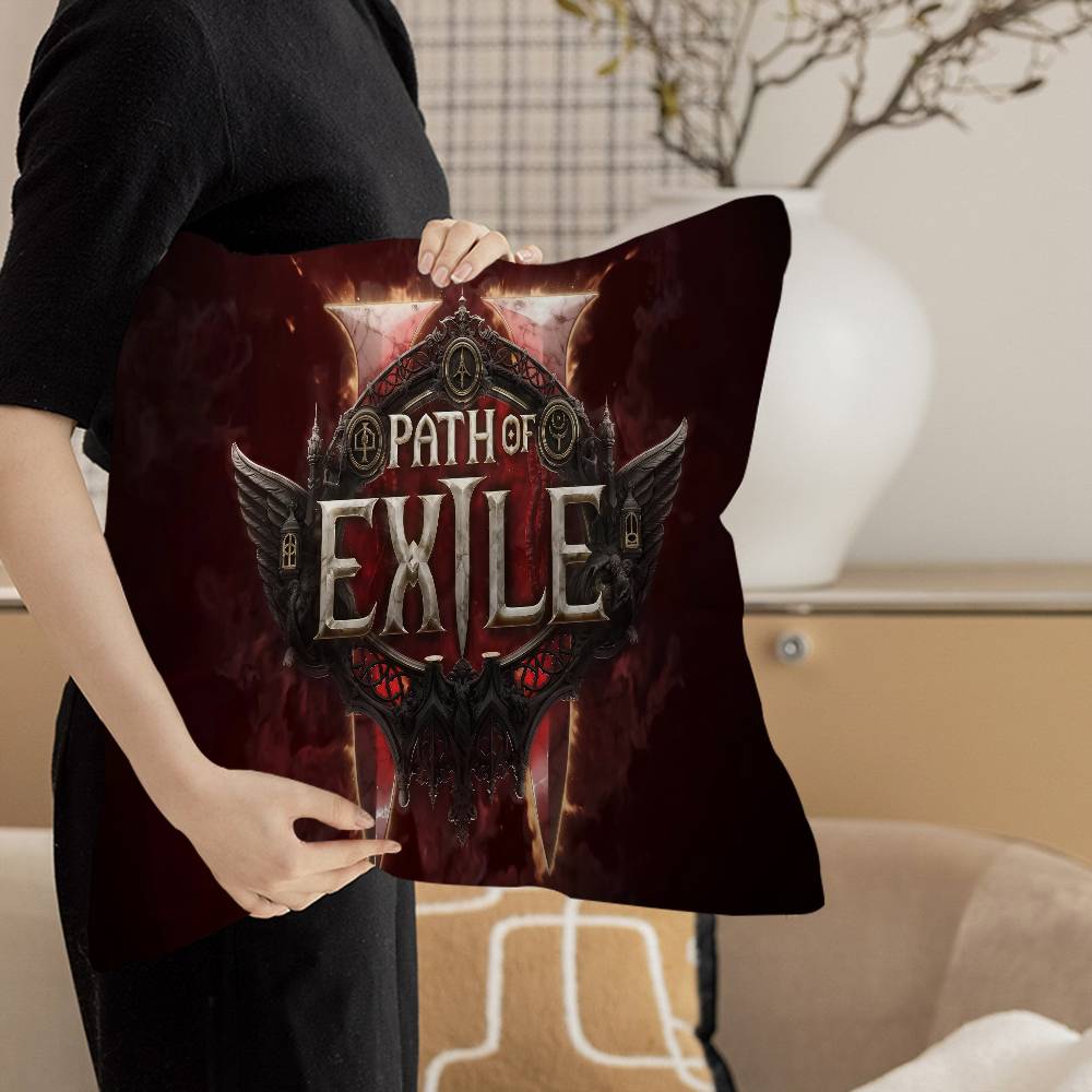 Персонализированная наволочка Path Of Exile для детской спальни, декор для дикой вечеринки, наволочка, подарок на день рождения ребенка, для душа