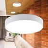 Plafonnier LED Blade-ST rond noir 3en1 36W métal