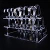 Universal Acrylic Watch Display Stand Base, Transparent Smartwatch Shelf, Stairs Holder, Watch Shop Show