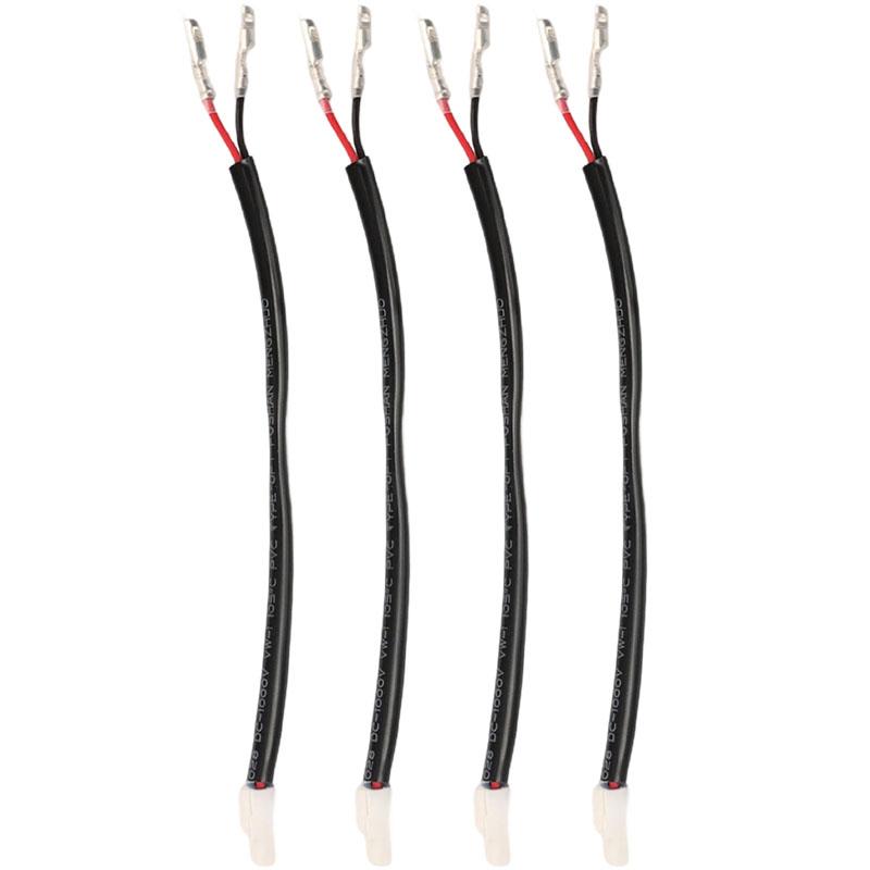 2-контактный адаптер проводки указателя поворота, разъем Plug and Play, кабель поворотника, без резки, простая установка для модернизации мотоцикла, 18 см