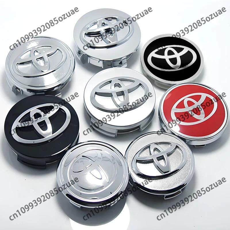 For Toyota Camry XV304Pc 56mm+60mm 57mm 62mm Car Wheel Center Hub Cap For Toyota TRD Rav4 Yaris prius avensis Corolla Camry Cover Sticker Accessories