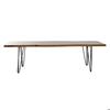 Banc - DKD Home Decor - Alpino - Métal - Aluminium - Acacia - Intérieur