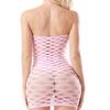 Off Shoulder Skinny Nightwear Dress Good Elastic Sexy See-through Hollow Holes Mini Dress Female Clothing