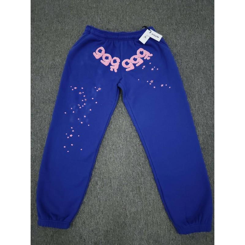 Mens Streetwear Hoodie Sweatpants Set Spider Web Print Loose Fit Fleece Lined 400g Cotton Teen Youth