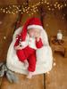 Новорожденный Санта Клаус Фотокостюм-тройка