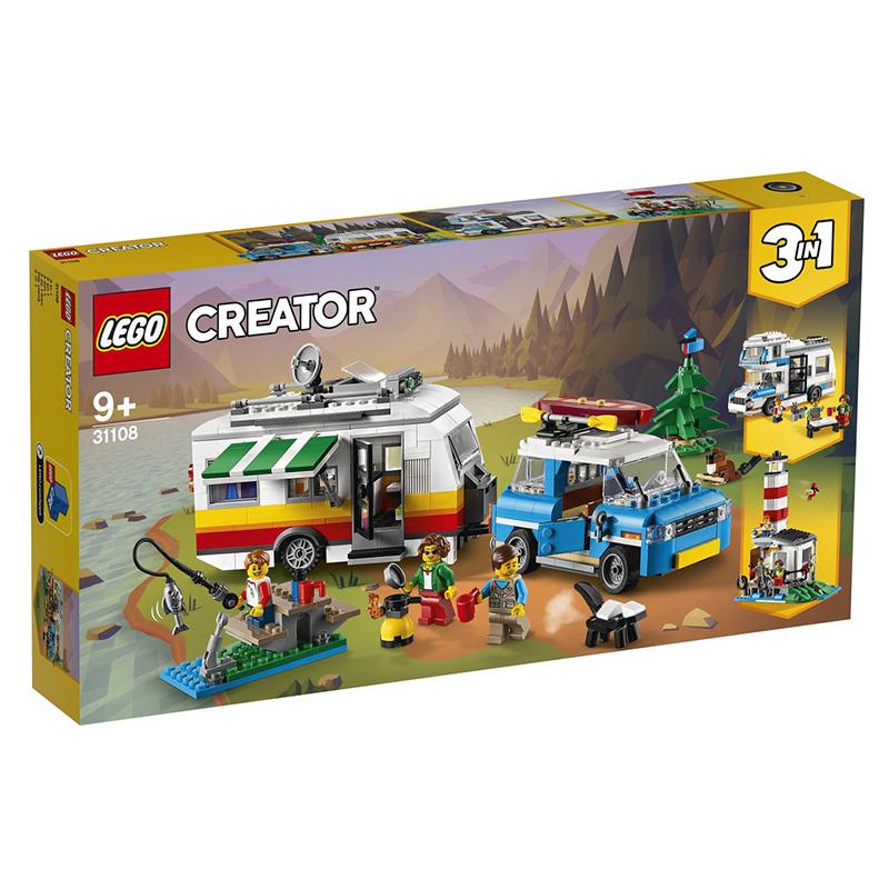 LEGO 31108 Семейный отпуск в фургоне Блочные игрушки