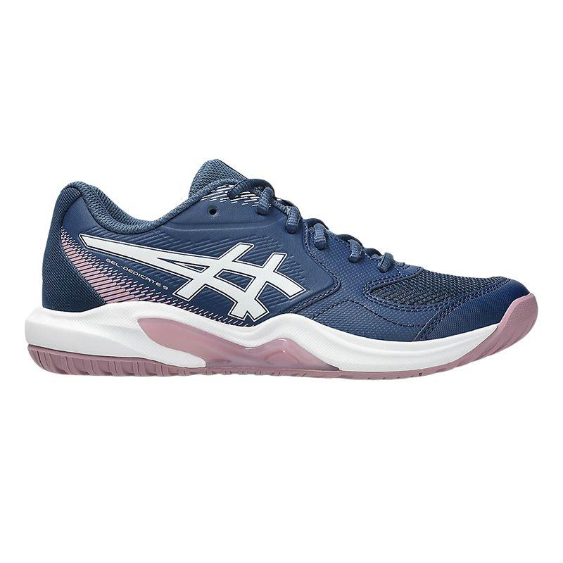 Asics Кроссовки для тенниса Gel-Dedicate 9 Низкие на шнуровке Женские кроссовки 1042A316-400