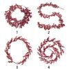 DIY Accessories Christmas Garland Home Decoration Artificial Plants Hanging Wreath  Festival