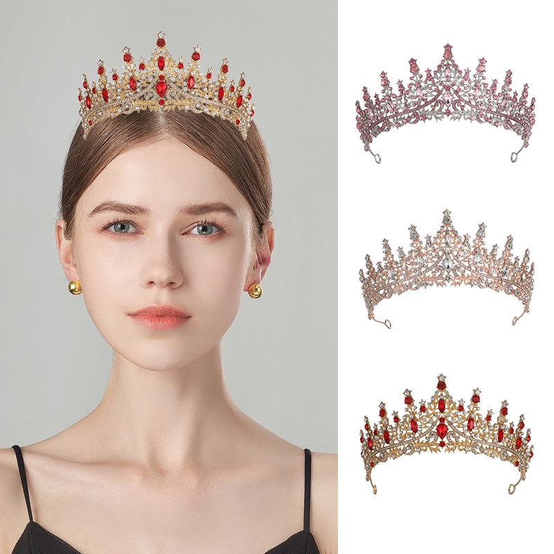 Роскошная хрустальная бриллиантовая свадебная корона-ободок - Элегантный свадебный аксессуар для волос