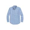 Polo Classic Oxford Check Long Sleeve Shirt Men Shirts Blue 710626200-004