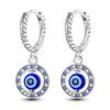 New 925 Sterling Silver Earrings Crystal Me Pave Circular U-shape Stars Hoop Earring for Women Making Jewelry Gift Dropshipping
