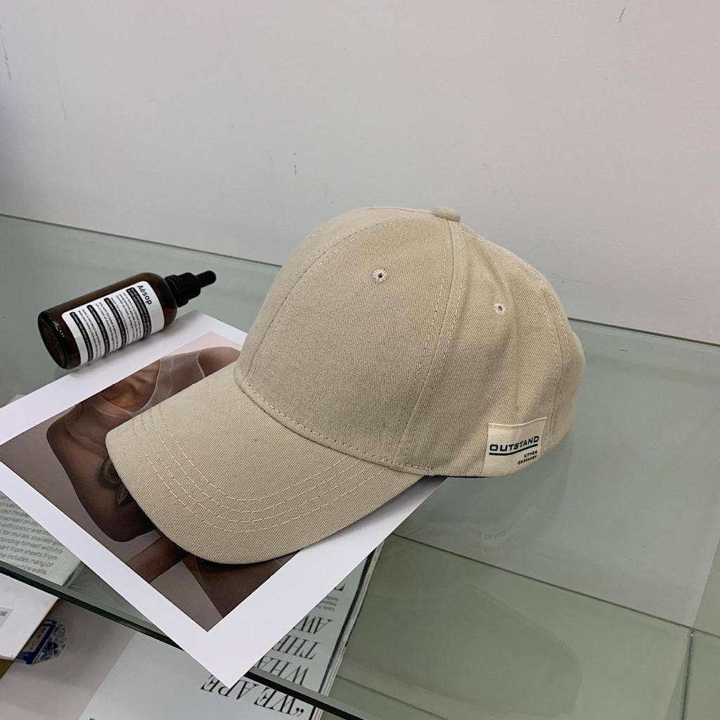 Модная корейская бейсболка в стиле ретро для женщин и мужчин - мягкая кепка от солнца на весну/лето