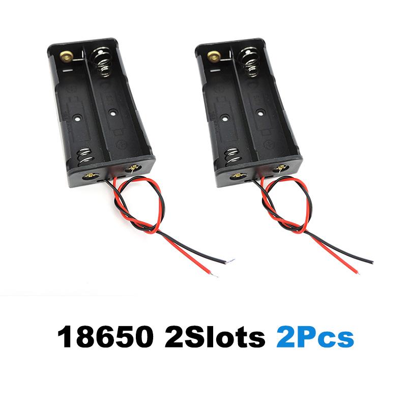 1 2 3 4 слота порты AA 18650 1.5v 3.7v питание аккумулятор хранение провода кейс коробка держатель провода черный для инструментов для ремонта черный