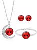 1 Set Cute Red Ladybug Set Good Luck Ladybug Jewelry Lover Gift For Women
