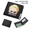 Jujutsu Kaisen Anime Wallet PU Leather Short Coin Purse Card Holder for Students